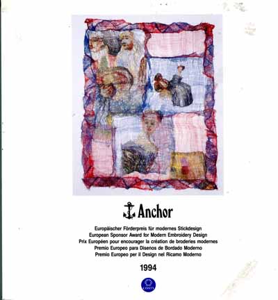 European coats Sponsor Prize for Modern Embroidery Design 1994
